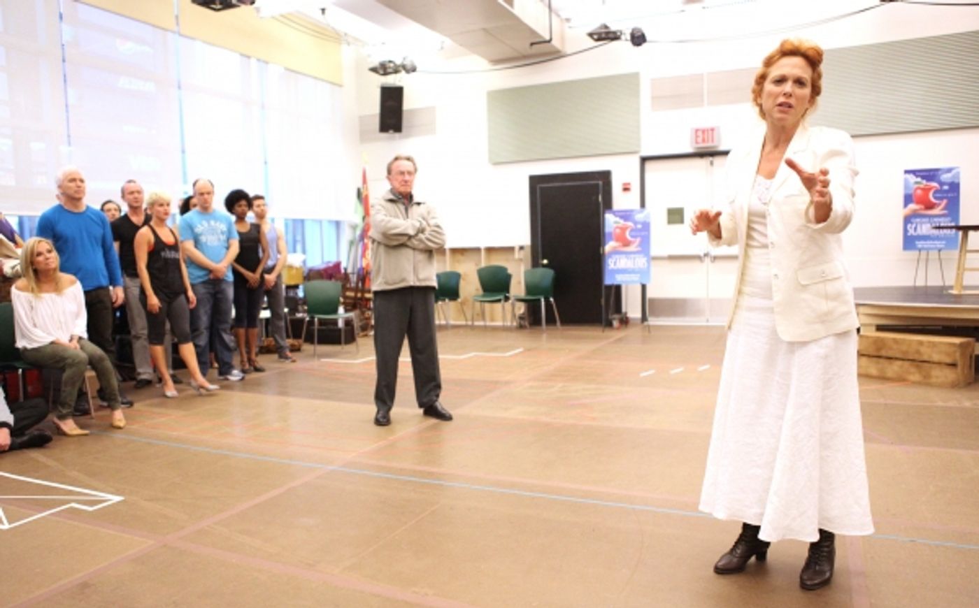 Photo Coverage: In Rehearsal with the Cast of SCANDALOUS! Photo Coverage: In Rehearsal with the Cast of SCANDALOUS! Image