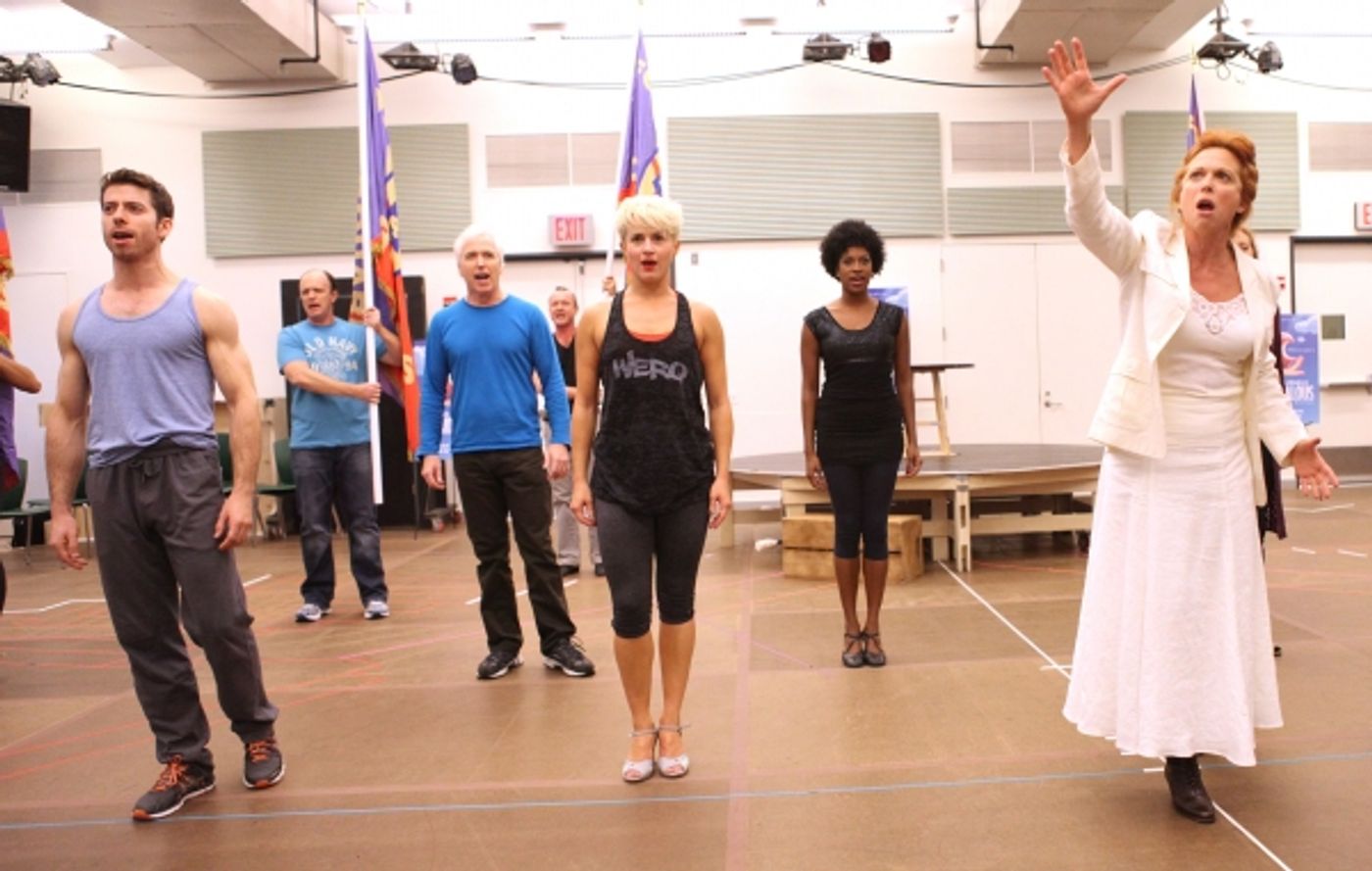 Photo Coverage: In Rehearsal with the Cast of SCANDALOUS! Photo Coverage: In Rehearsal with the Cast of SCANDALOUS! Image