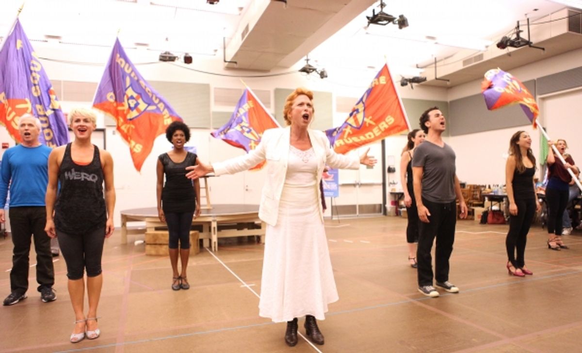  Carolee Carmello and ensemble cast at 