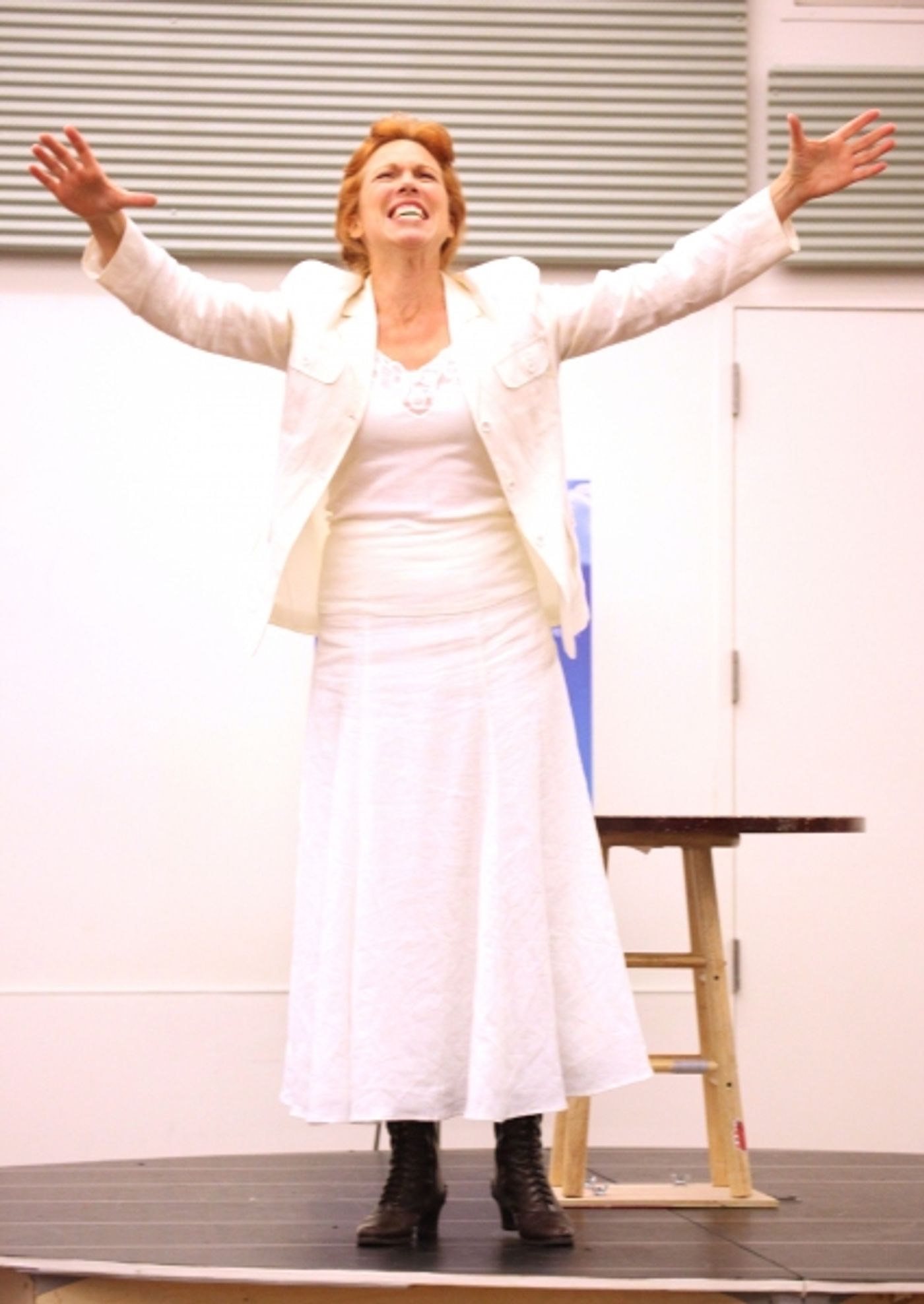 Photo Coverage: In Rehearsal with the Cast of SCANDALOUS! Photo Coverage: In Rehearsal with the Cast of SCANDALOUS! Image