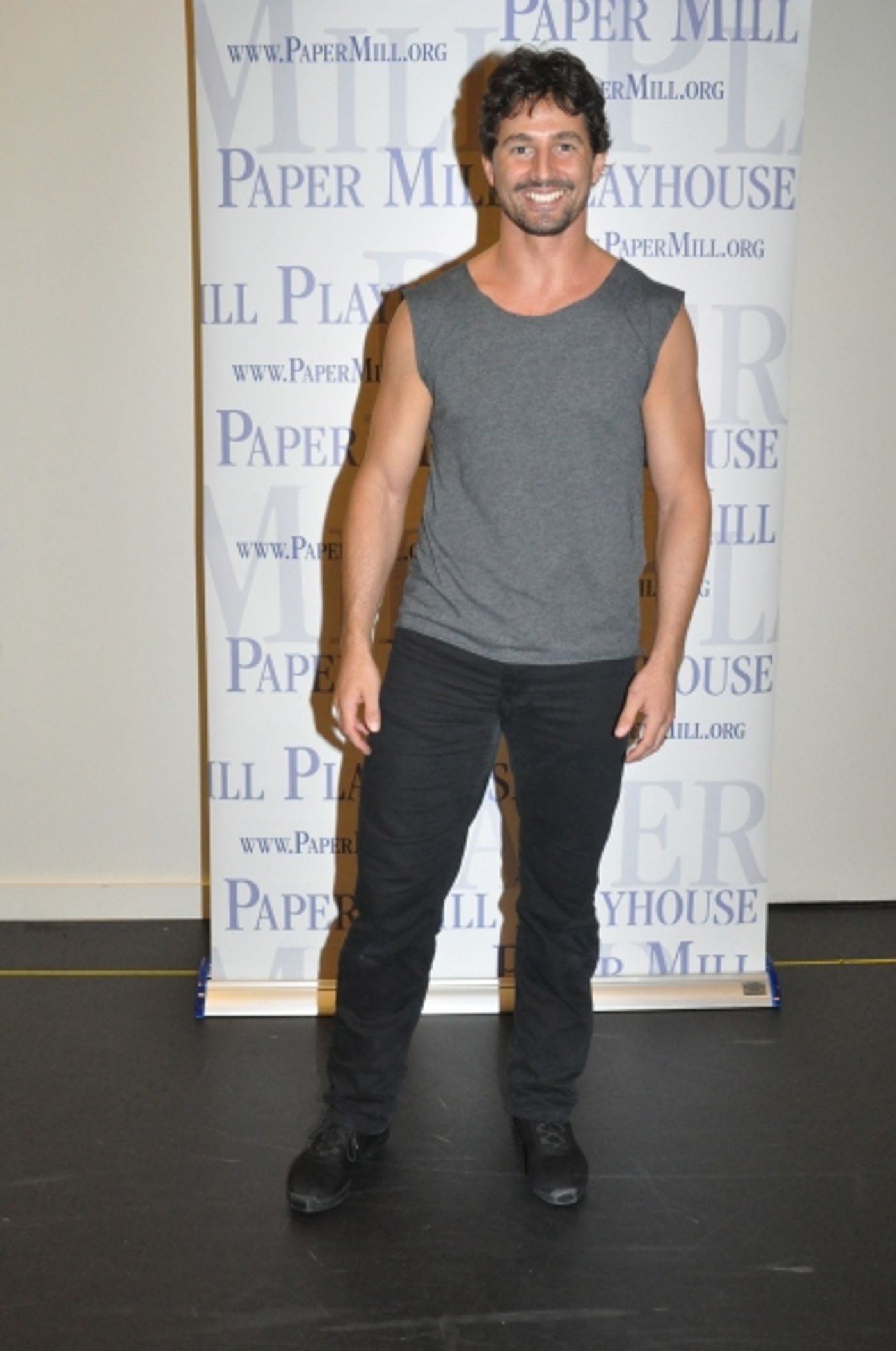 Photo Coverage: Paper Mill Playhouse's A CHORUS LINE Cast Meets the Press!  Image