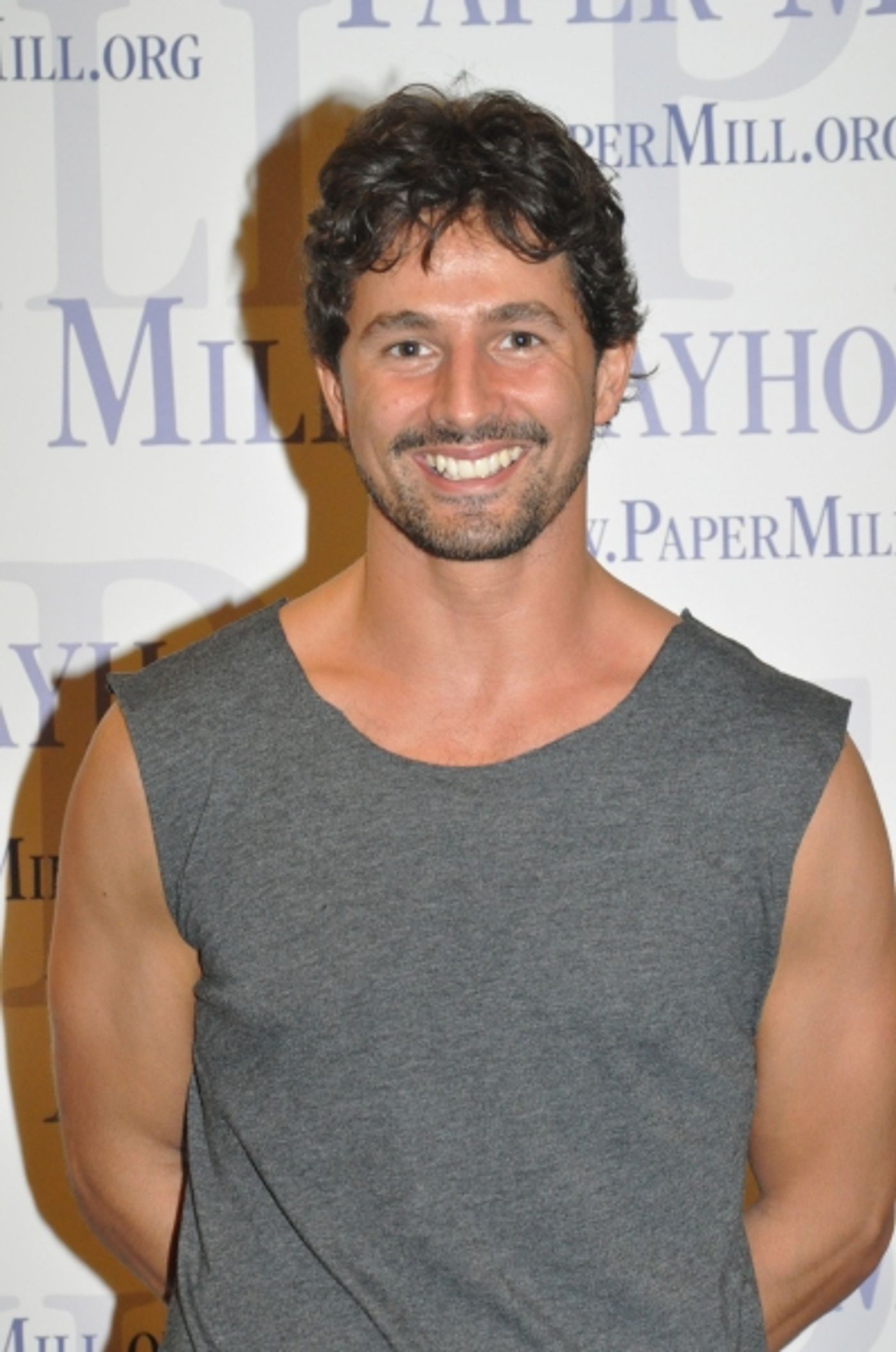 Photo Coverage: Paper Mill Playhouse's A CHORUS LINE Cast Meets the Press!  Image