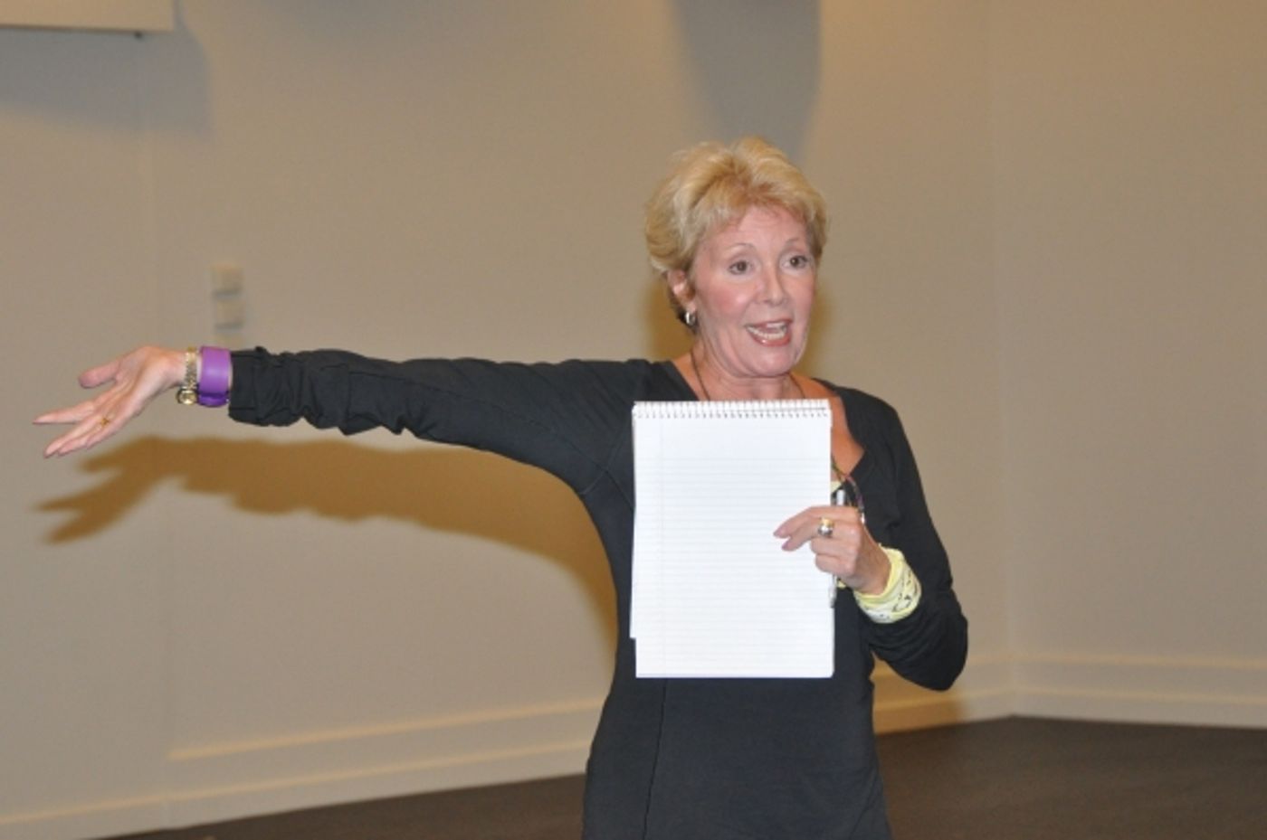 Photo Coverage: Paper Mill Playhouse's A CHORUS LINE Cast Meets the Press!  Image
