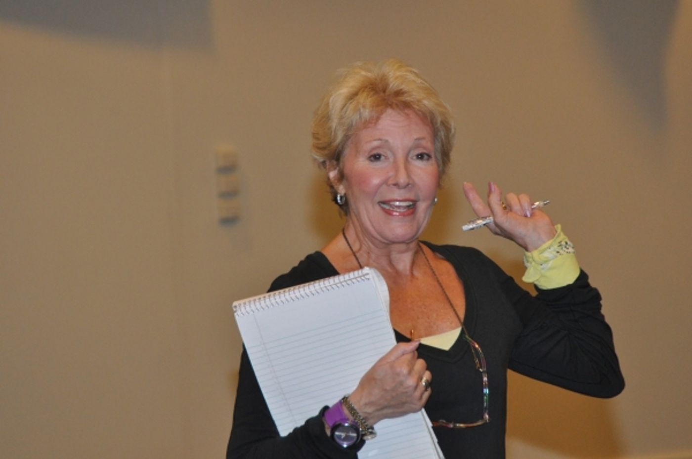 Photo Coverage: Paper Mill Playhouse's A CHORUS LINE Cast Meets the Press!  Image