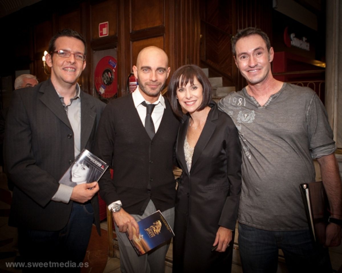 Juanjo GonzÃ¡lez, VÃ­ctor Conde, Susan Egan y Juan Chemes at 