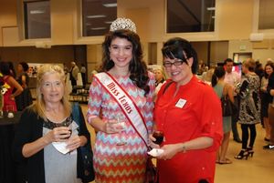  Karen Eckert, Angelica Alcala-Herrera (HSMT student) and Maria Alcala-Herrera. Photo