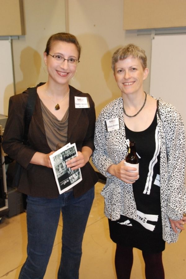  Jennifer Mergele (HSMT Alum) and Belinda Rossiter. Photo