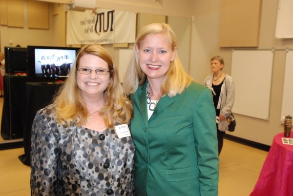  Susan Lee (HSMT Alum) and Julie Pradel (HSMT Alum). Photo