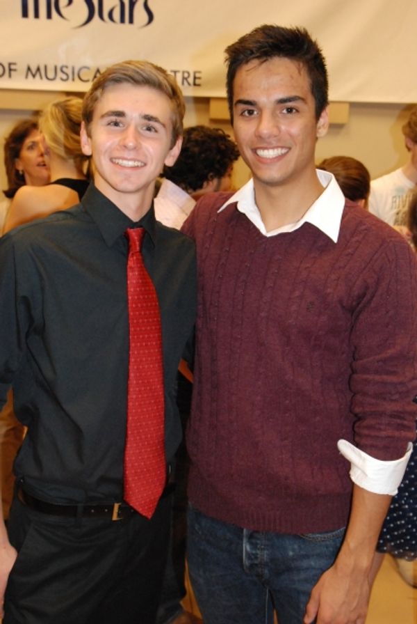  Jacob Ables (HSMT student) and Clay Moore (HSMT student). Photo