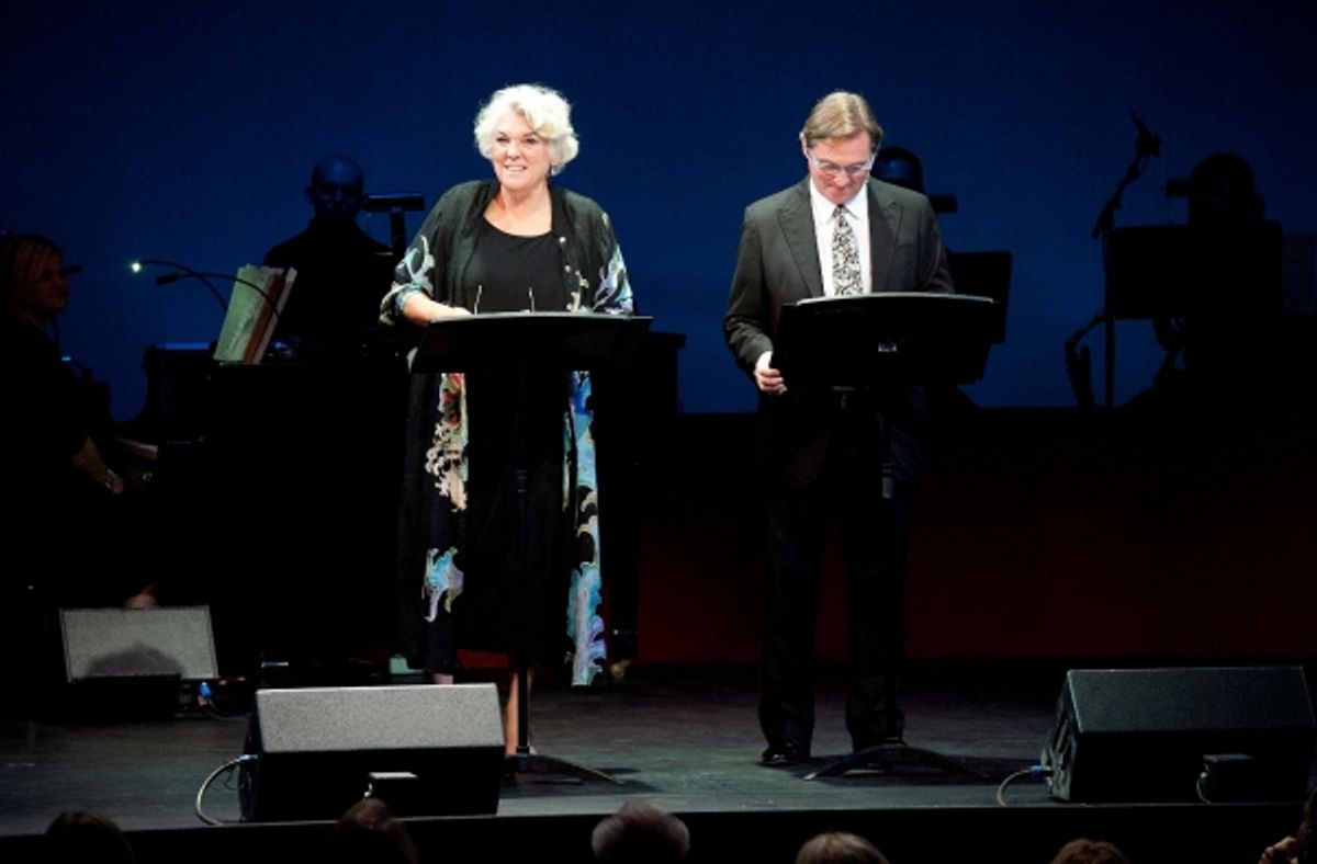  Tyne Daly and Richard Thomas, Westport Country Playhouse 2012 gala hosts at 