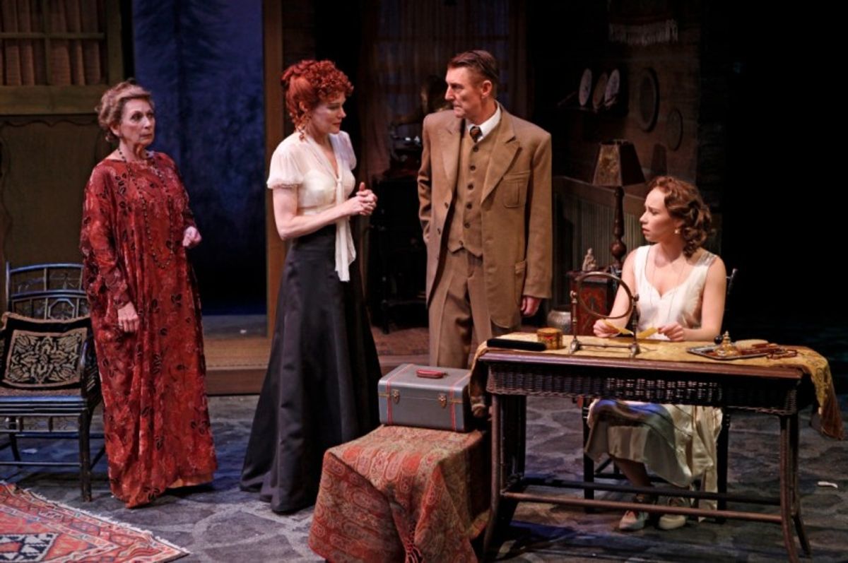 Lucy Martin, Carolyn McCormick, Byron Jennings and Julia Bray at 