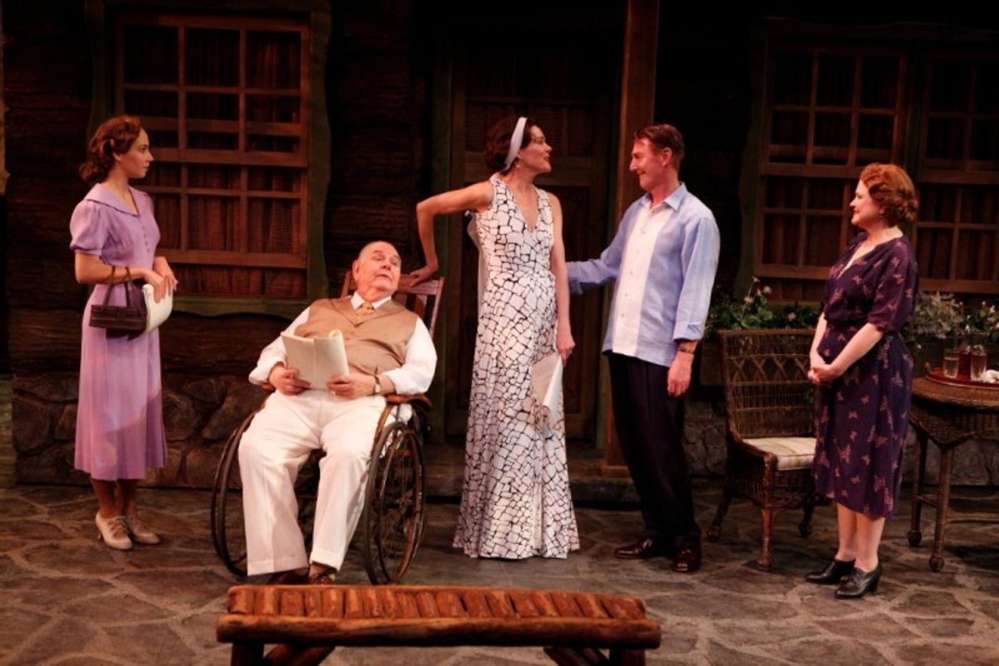 Photo Flash: First Look at Byron Jennings, Carolyn McCormick and More in Peccadillo Theater's TEN CHIMNEYS  Image