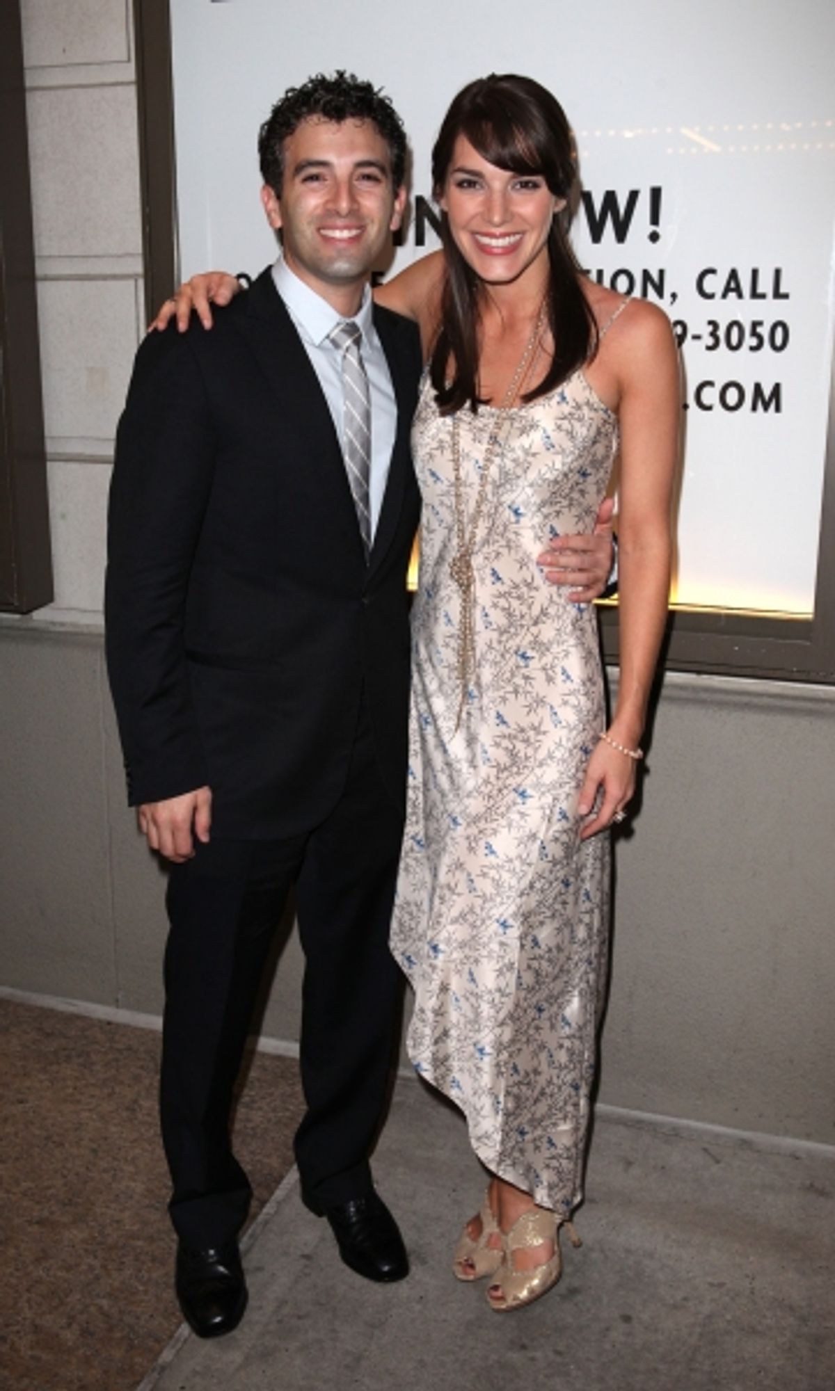 Jarrod Spector and Kelli Barrett  at 