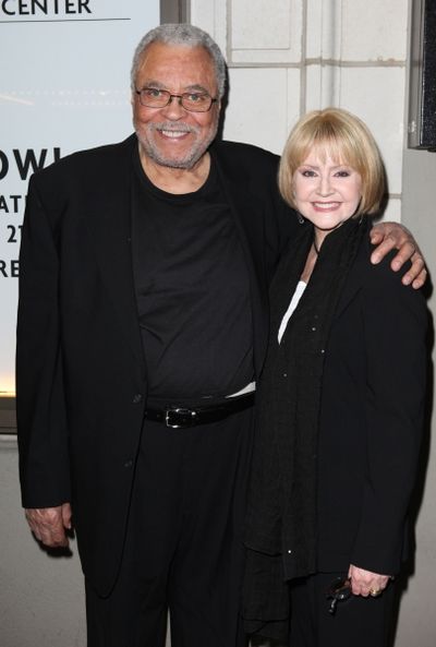 James Earl Jones and wife Ceclia Hart  Photo