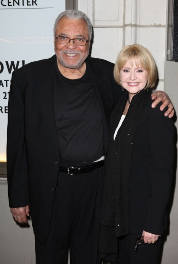 James Earl Jones and wife Ceclia Hart  Photo