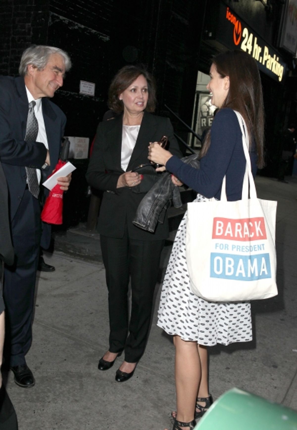 Sam Waterston and family at 