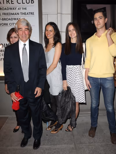 Sam Waterston and Family Photo