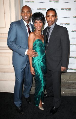 Brandon Victor Dixon, Valisia LeKae and Charles Randolph Wright @ BroadwayWorld Brandon Victor Dixon, Valisia LeKae and Charles Randolph Wright Photo