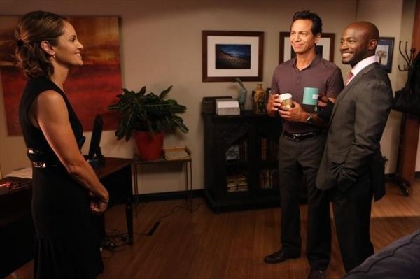 AMY BRENNEMAN, BENJAMIN BRATT, TAYE DIGGS Photo