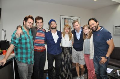 Greg Hildreth, Adam Chanler-Berat, Teddy Bergman, Celia Keenan-Bolger, Arnie Burton a Photo