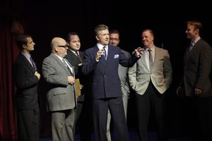 Alan Thicke with Producers and David Ball, Sheldon Davis, Michael De Rose, Nigel Hamer, Jade Elliot and Cory O'Brien @ BroadwayWorld Alan Thicke with Producers and David Ball, Sheldon Davis, Michael De Rose, Nigel Hame Photo