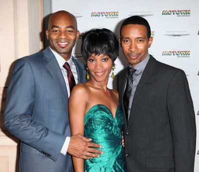 Brandon Victor Dixon, Valisia LeKae and Charles Randolph Wright  Photo