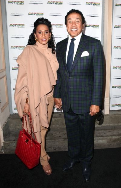 Frances Robinson & Smokey Robinson Photo