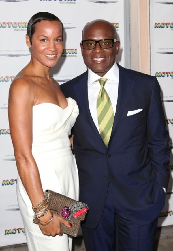 Erica Reid & L.A. Reid  Photo