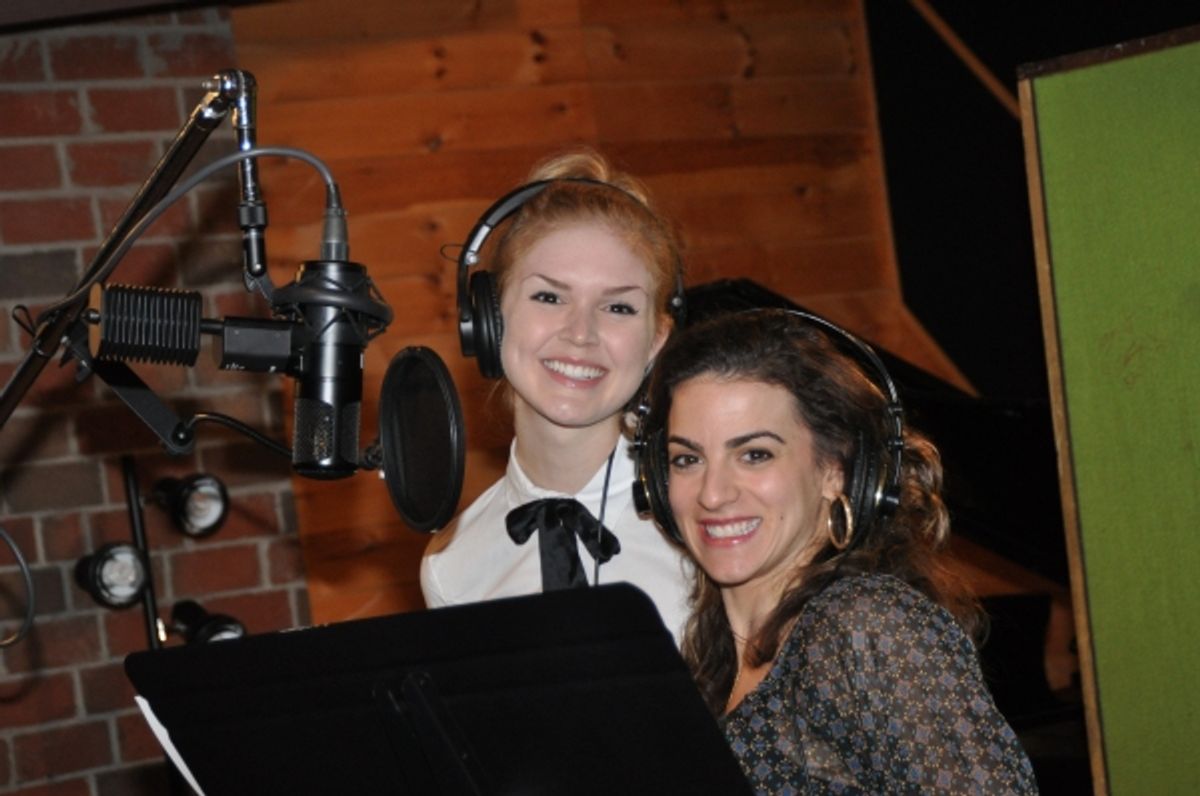 Emily Tyra and Renee Marino at 