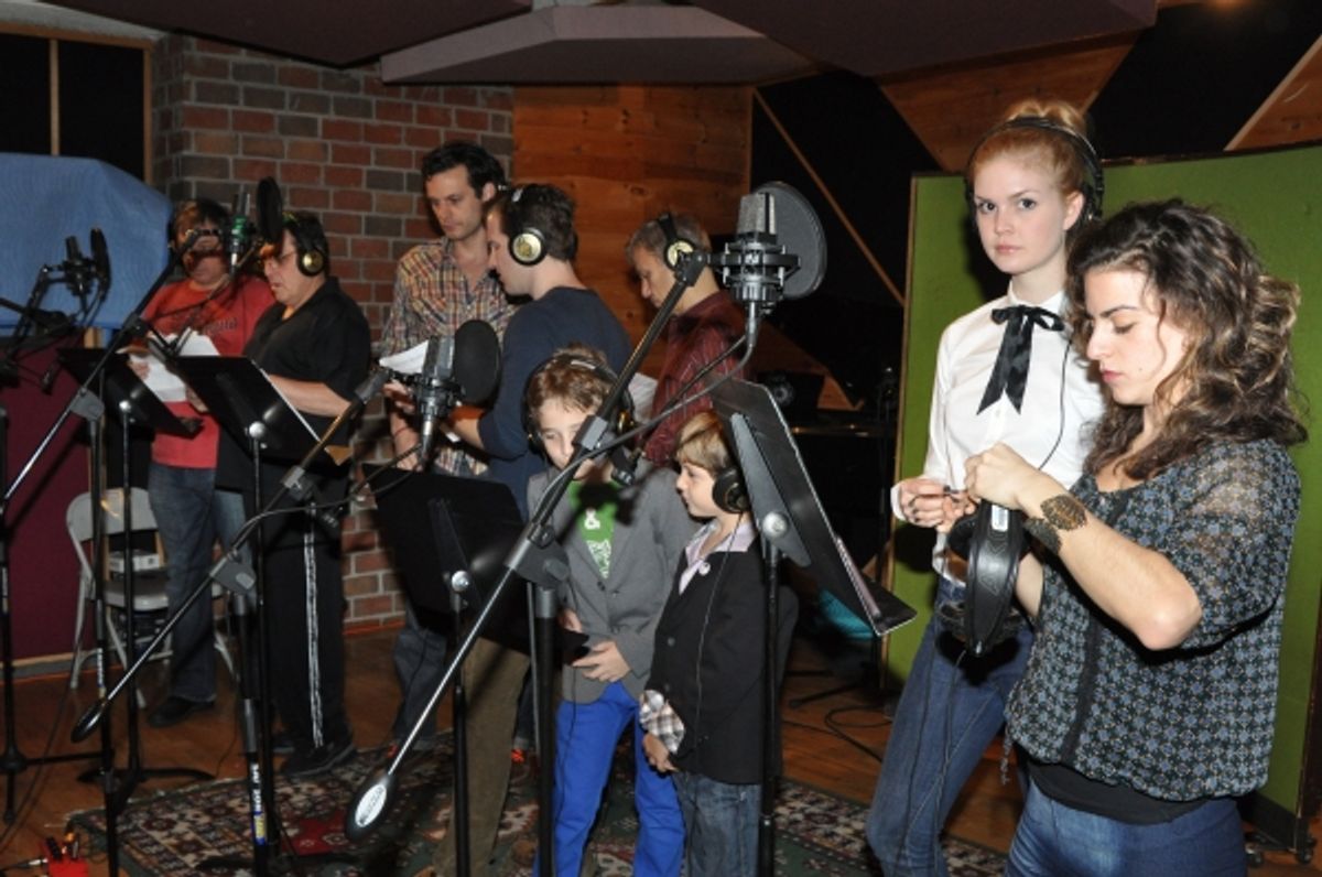 Jim Borstelmann, Michael McCormick, Wayne Wilcox, Justin Bowen, Ethan Khusidman, Zachary Unger, Emily Tyra and Renee Marino at 