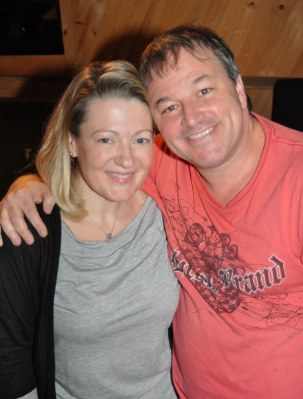 Lynn Pinto (Producer) and Jim Borstelmann at 