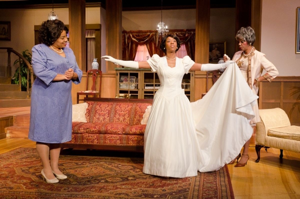 L to R: Andrea Boronell as Marie Dunbar, Candice DÃ¢â‚¬â„¢Meza as Gracie Dunbar, and Detria Ward as Grace Dubose Dunbar. at 