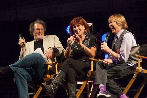 Comedy Panel- David Misch (Moderator), Judy Carter and Geri Jewell Photo