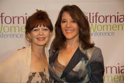 Frances Fisher and Marianne Williamson Photo