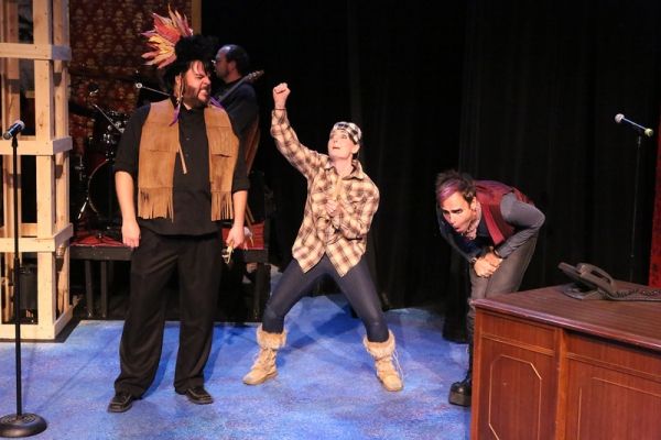 Nicholas Kelly, Stephanie Brown and Brian Claussen Photo