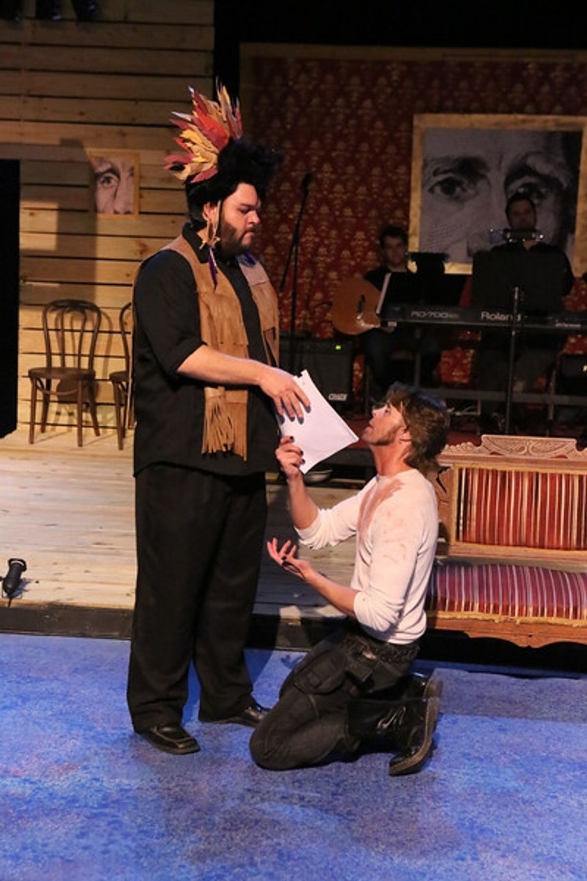 Nicholas Kelly and John Sparger at 