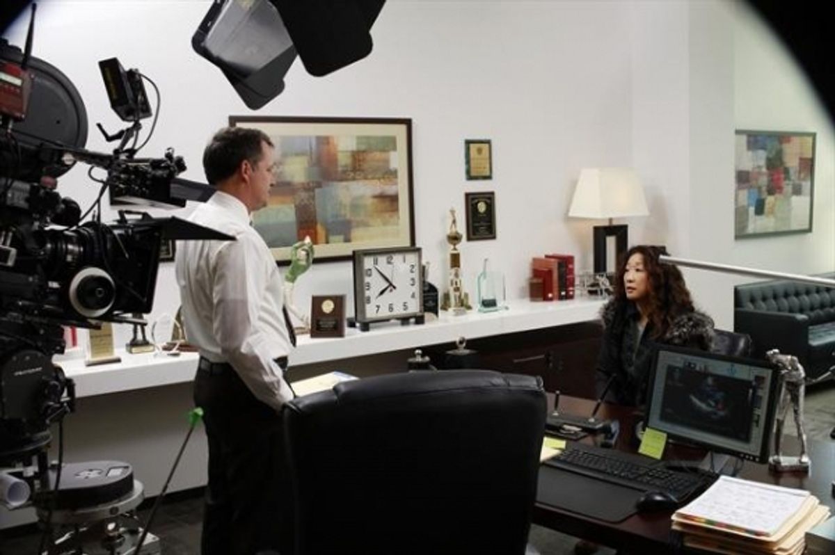 STEVEN CULP, SANDRA OH at 