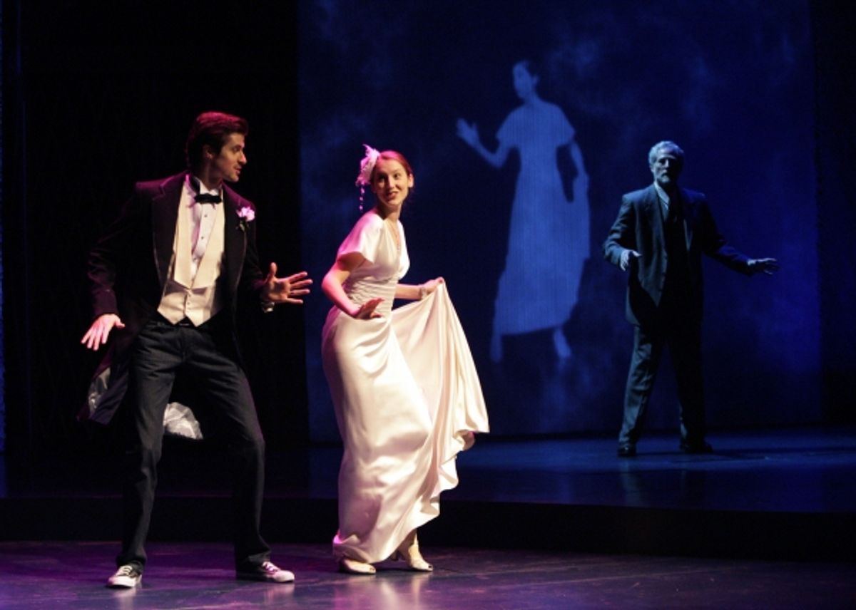 Alex Knox, Carmela Corbett and Timothy Landfield at 