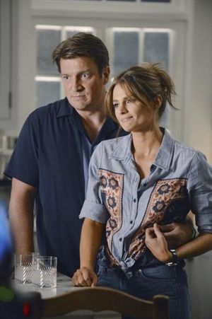 NATHAN FILLION, STANA KATIC Photo