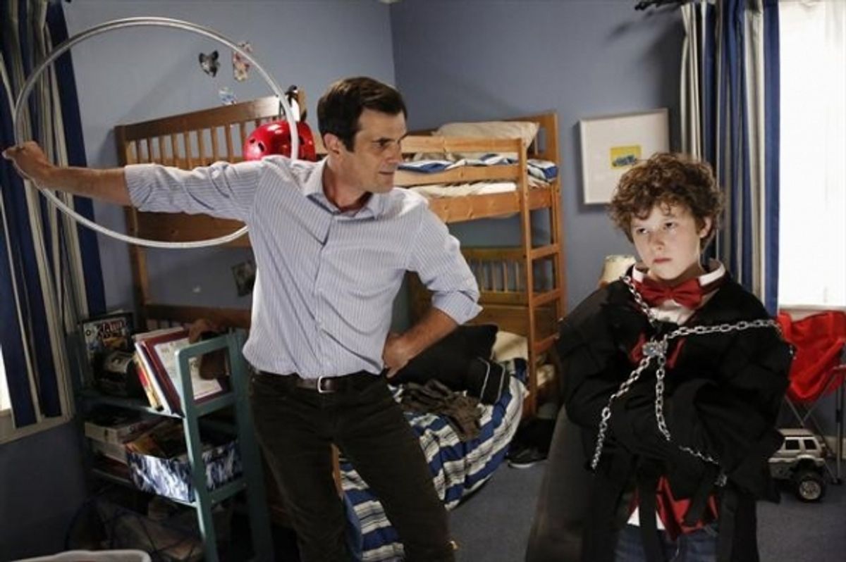 TY BURRELL, NOLAN GOULD at 