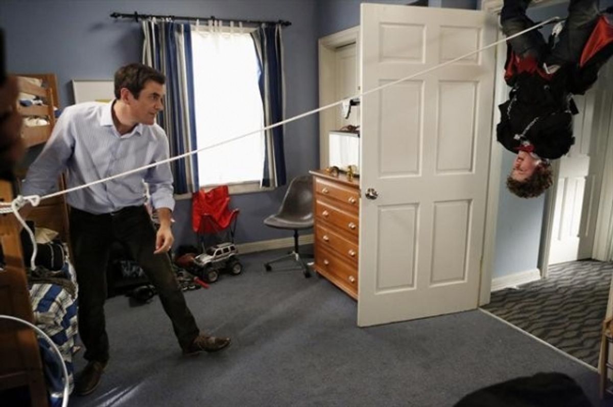 TY BURRELL, NOLAN GOULD at 