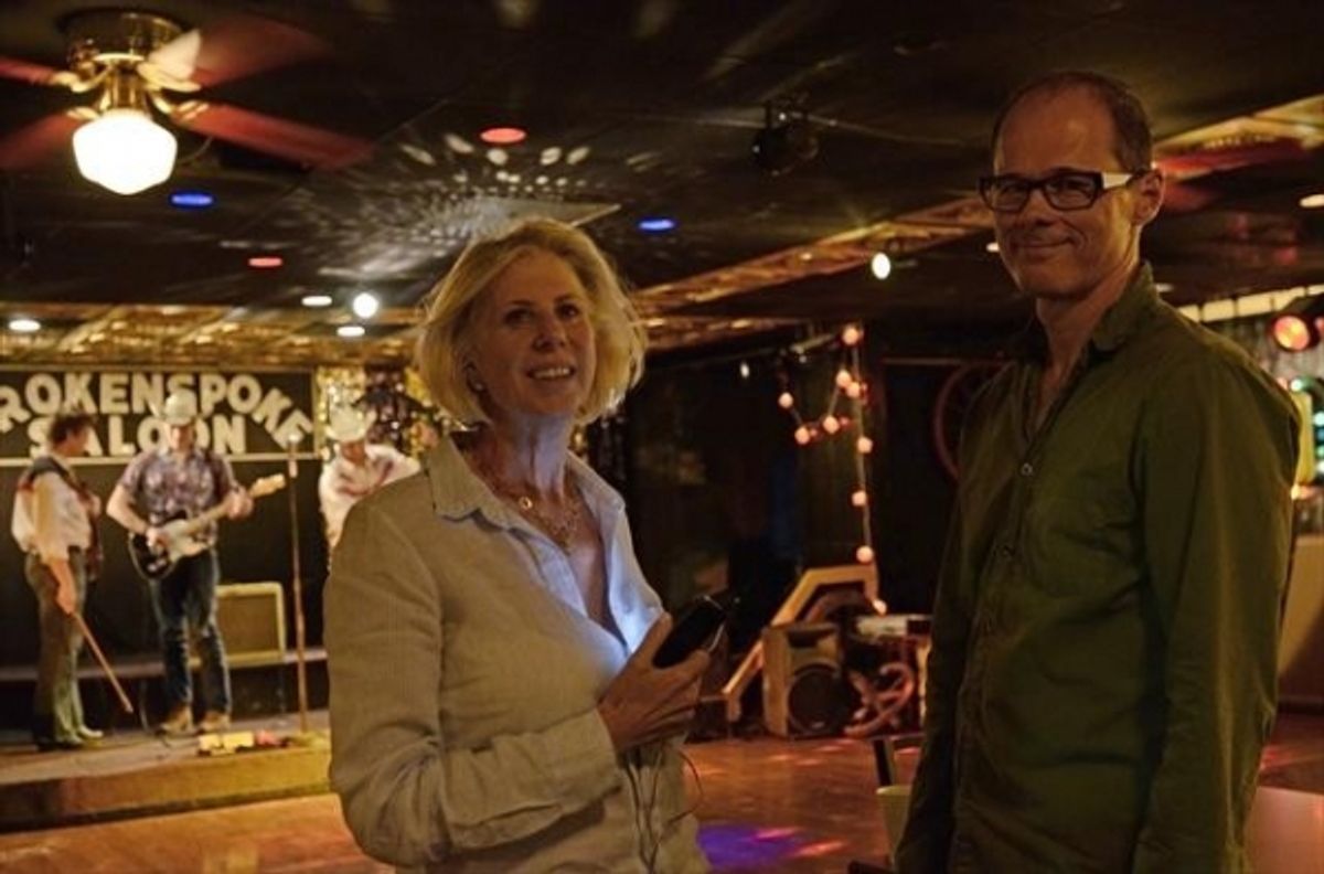 CALLIE KHOURI (CREATOR), JOHN CARRAFA (CHOREOGRAPHER) at 