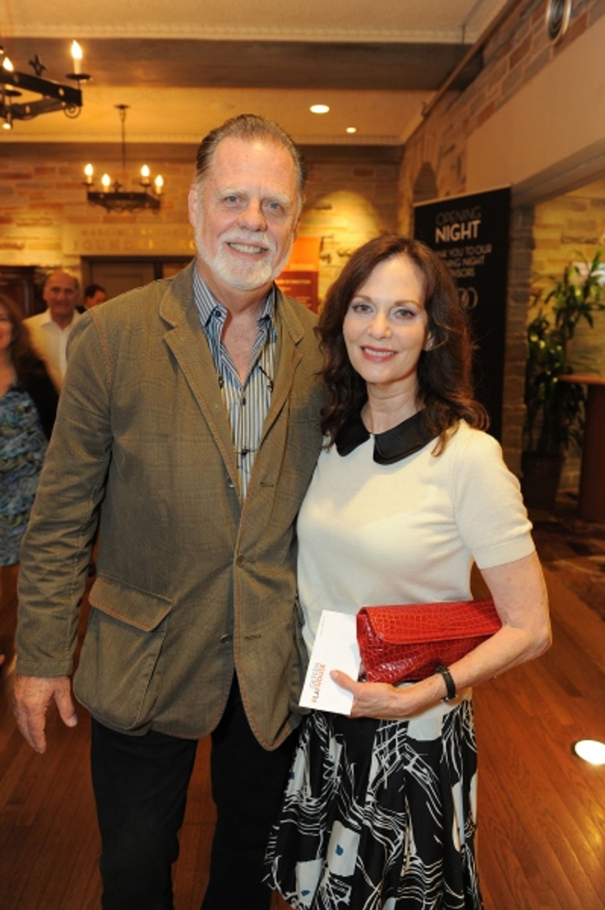 Taylor Hackford and Lesley Ann Warren at 