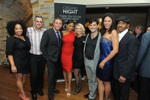 Cast member Kimberly Hebert Gregory, Geffen Artistic Director Randall Arney and cast members Spencer Garrett, Sanaa Lathan, Amanda Detmer, Mather Zickel, Merle Dandridge and Kevin Carroll @ BroadwayWorld Cast member Kimberly Hebert Gregory, Geffen Artistic Director Randall Arney and cast Photo