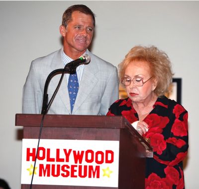 Maxwell Caulfield and Doris Roberts Photo