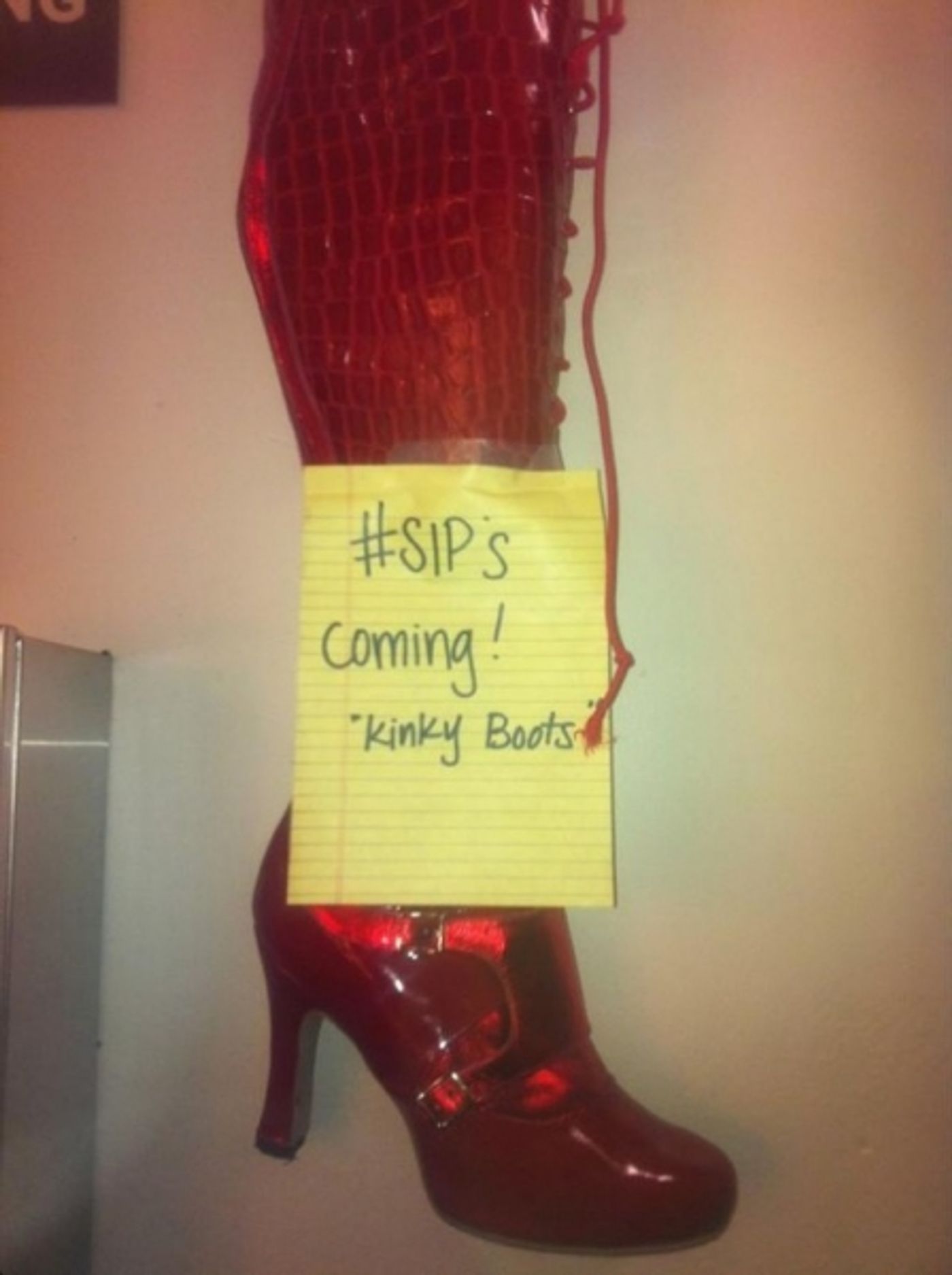 Photo Flash: Saturday Intermission Pics, Sept 29 - EVITA Opens SIP Contest, Cast of ALLEGIANCE and More!  Image