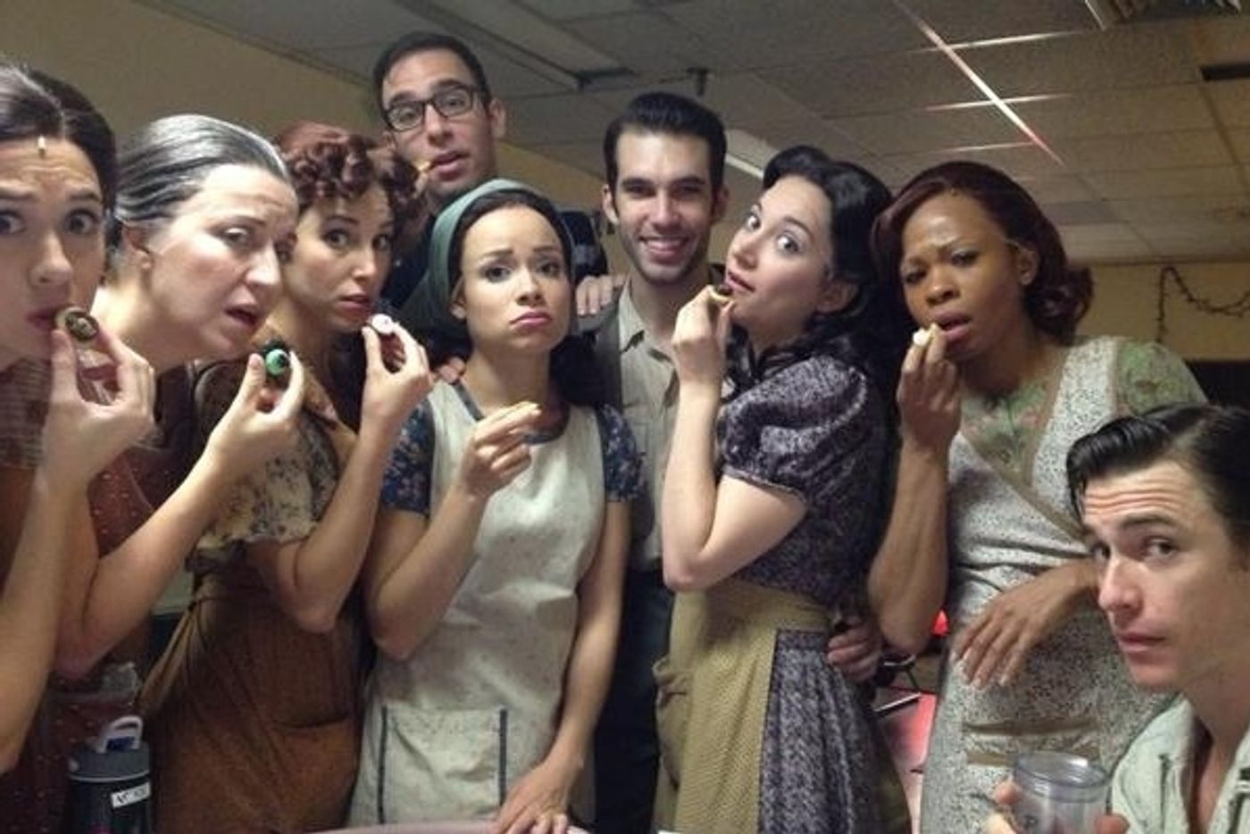 Photo Flash: Saturday Intermission Pics, Sept 29 - EVITA Opens SIP Contest, Cast of ALLEGIANCE and More!  Image