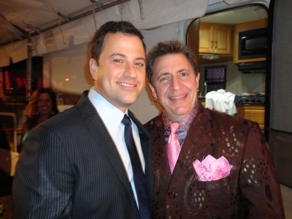  Jimmy Kimmel (L), Louis Prima Jr. (R) at 'Prima Notte' during Galbani Italian Feast  Photo