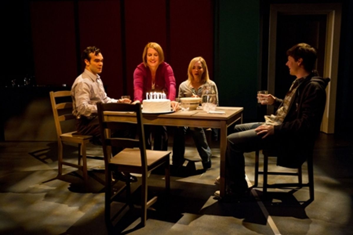 James Barry, Kristine Fraelich, Rachel Camp and Michael Doherty at 