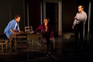 Robert Hager, Kristine Fraelich, and James Barry Photo